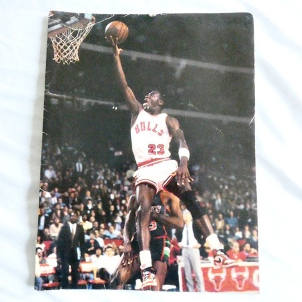 1985 McDonald's - Michael Jordan - Folder - Good Condition #A